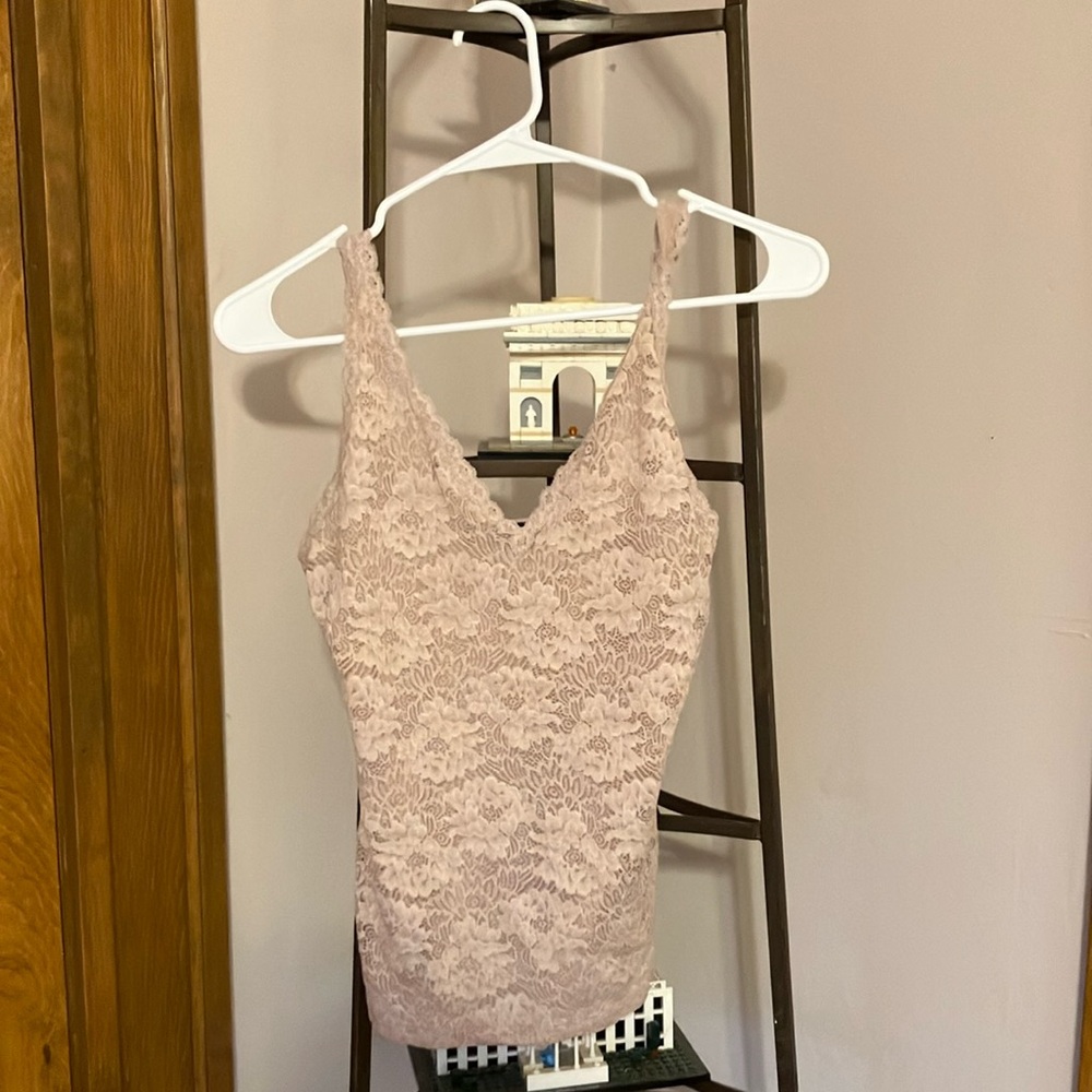 Pink camisole